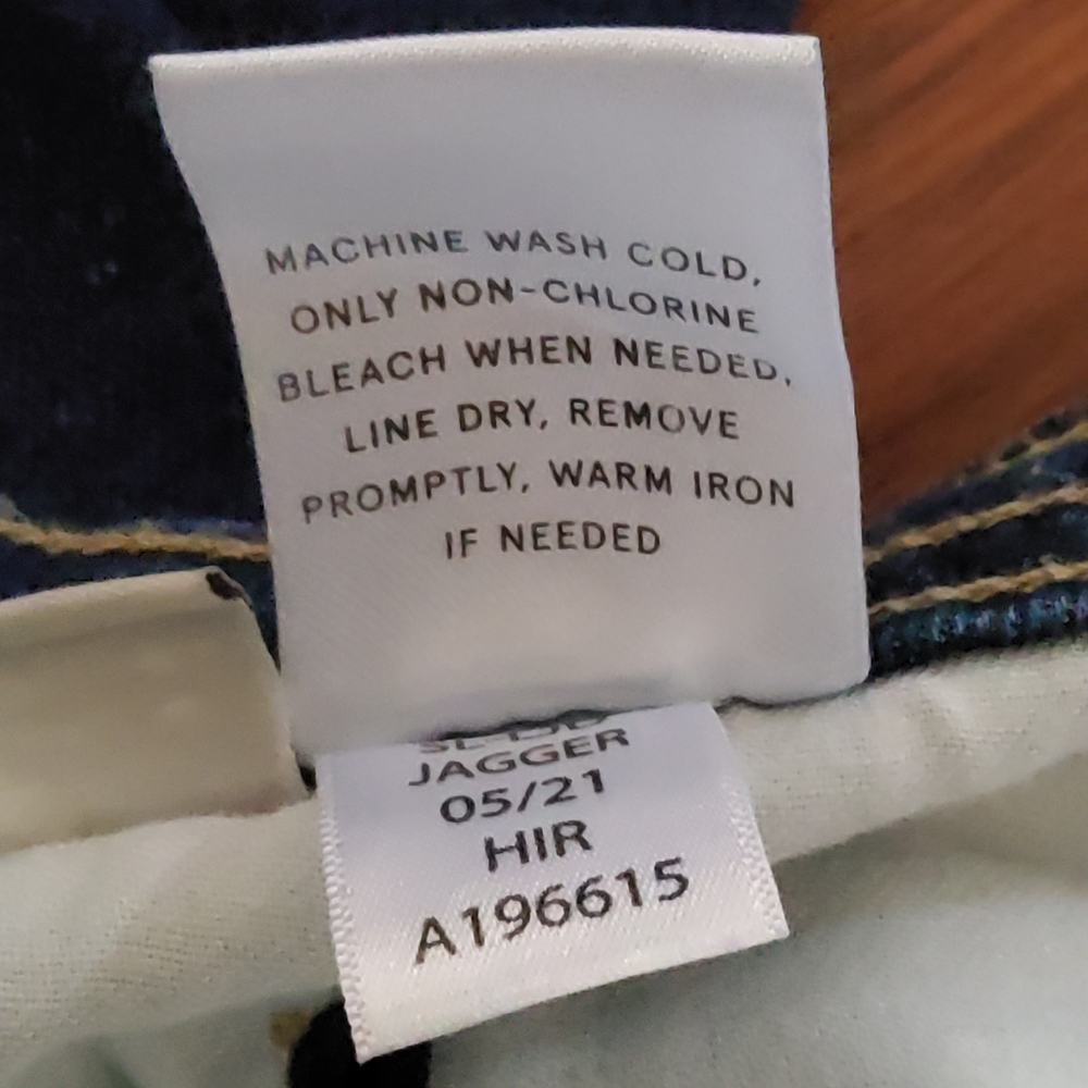 Bixby Slim Denim Jeans Size 38 x 32 - Picture 11 of 11